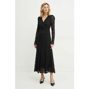 Answear Lab rochie culoarea negru, maxi, evazati imagine