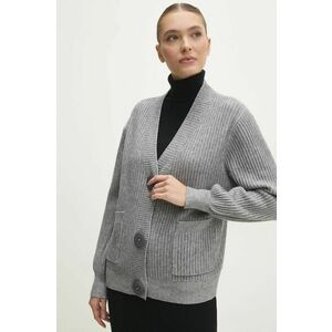 Answear Lab cardigan femei, culoarea gri, călduros imagine