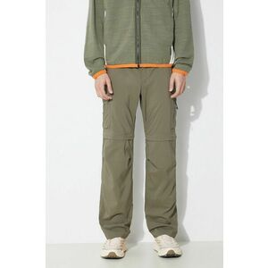 Columbia pantaloni Silver Ridge Utility barbati, culoarea verde, drept, 2012962 imagine