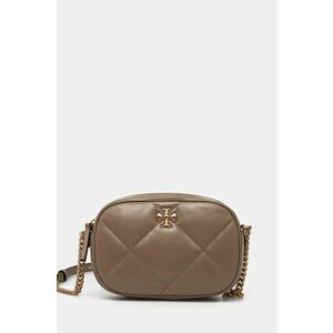 Tory Burch poseta de piele Kira culoarea maro, 154715.250 imagine