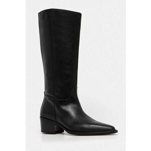 Vagabond Shoemakers ghete de piele KELSEY femei, culoarea negru, cu toc plat, 5810-001-20 imagine