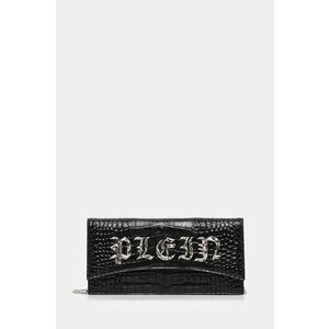 Philipp Plein poseta de piele culoarea negru, FADA WBA2000 PLE010N imagine