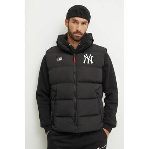 47 brand vesta MLB New York Yankees barbati, culoarea negru, de iarna, BB017PMNOCH620796JK imagine