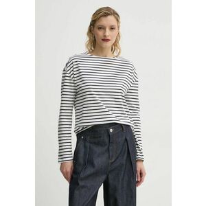 Marc O'Polo longsleeve din bumbac culoarea alb, 5000005465 imagine