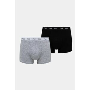 Fila boxeri 2-pack barbati, culoarea negru, FU5256/2 imagine