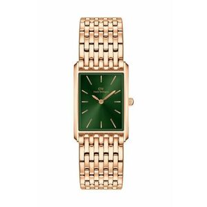 Daniel Wellington ceas Bound 9-Link Emerald Sunray femei, culoarea auriu, DW00100704 imagine