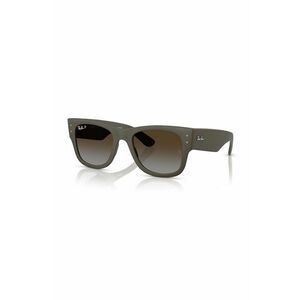 Ray-Ban ochelari de soare culoarea maro, 0RB4840S imagine