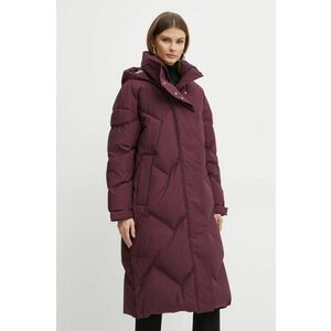 MAX&Co. geaca de puf femei, culoarea bordo, de iarna, oversize, 2426496034200 imagine