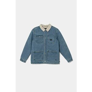 Vans geacă din denim pentru copii BY Drill Chore Denim Sherpa Coat VN000K5FCDX1 imagine