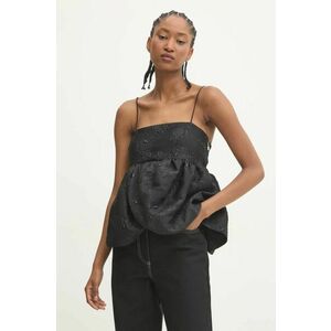 Rotate bluza femei, culoarea negru, modelator, 113599100 imagine