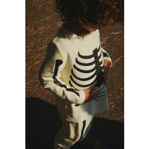 Konges Sløjd trening copii HALLOWEEN SKELETON SET culoarea bej, KS102184 imagine