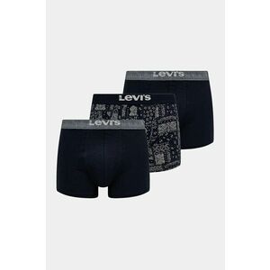 Levi's boxeri 3-pack barbati, culoarea albastru marin, 37149-1037 imagine