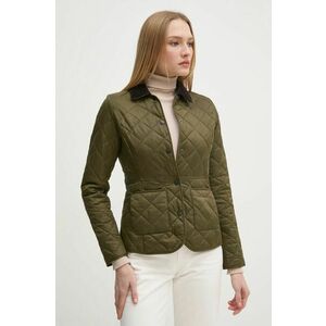 Barbour geaca femei, culoarea verde, de tranzitie imagine