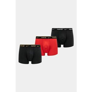 Nike boxeri 3-pack barbati, culoarea rosu, 0000KE1008 imagine