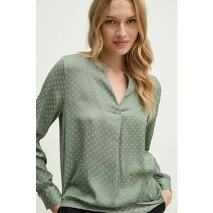 United Colors of Benetton bluza femei, culoarea verde, modelator, 58B2DQ007 imagine