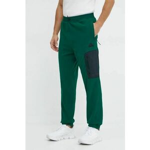 adidas pantaloni de trening City Escape culoarea verde, neted, IV7412 imagine