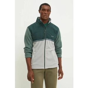 Billabong bluza Boundary Trail Zip barbati, culoarea verde, modelator, ABYFT00466 imagine