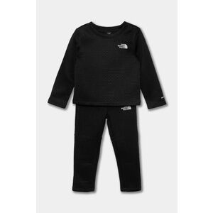 The North Face un set de lenjerie funcțională pentru copii DOTKNIT THERMAL SET culoarea negru, NF0A88VTJK31 imagine