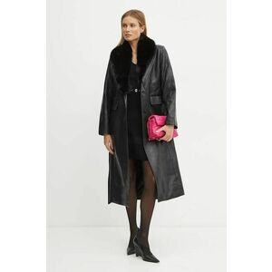 MICHAEL Michael Kors palton femei, culoarea negru, de tranzitie, 77B1402M52 imagine