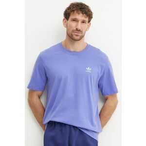 Adidas Originals Tricou din bumbac culoarea violet, cu imprimeu imagine