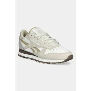 Reebok Classic sneakers din piele Classic Leather culoarea gri, 100201186 imagine