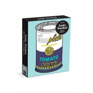 Galison kit de pictură cu numere Andy Warhol Soup Can imagine