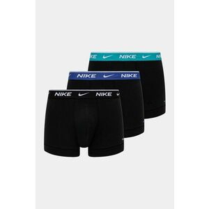 Nike boxeri 3-pack barbati, culoarea negru, 0000KE1008 imagine