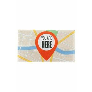 Artsy Doormats pres You Are Here 70 x 40 cm imagine