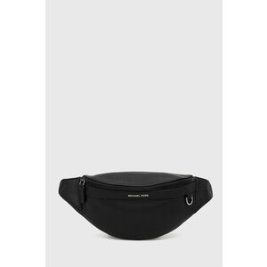 Michael Kors borseta de piele culoarea negru imagine