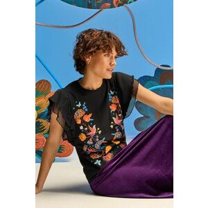 Medicine tricou femei, culoarea negru imagine