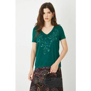 Medicine tricou femei, culoarea verde imagine