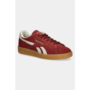 Reebok Classic sneakers Club C Grounds Uk culoarea bordo, 100204901 imagine