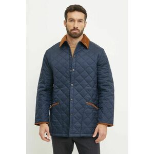 Barbour geaca 30th Anniversary Liddesdale Quilted Jacket barbati, culoarea albastru marin, de tranzitie, MQU1816 imagine