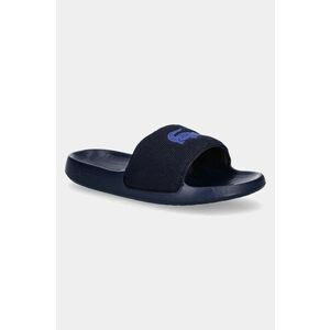 Lacoste papuci 48CMA0007 barbati, culoarea albastru marin, SERVE SLIDE 1.0 224 1 CMA imagine