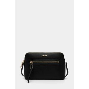 Dkny poseta de piele culoarea negru, R42EKE17 imagine