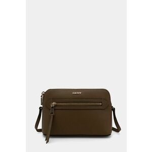 Dkny poseta de piele culoarea verde, R42EKE17 imagine