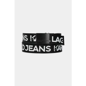 Karl Lagerfeld Jeans curea cu doua fete culoarea negru, A1M33131 imagine