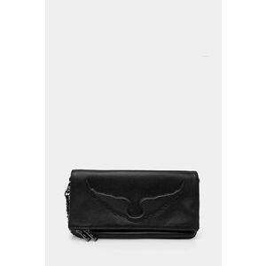 ZADIG&VOLTAIRE poseta de piele culoarea negru, LWBA02552 imagine