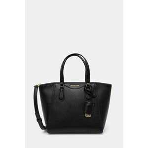 MICHAEL Michael Kors poseta de piele culoarea negru, 32F4GTBC1L imagine