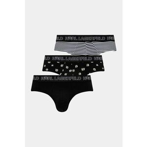 Karl Lagerfeld slip 3-pack barbati, culoarea negru, A1M47043 imagine