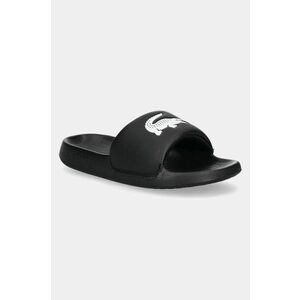 Lacoste papuci 45CFA0002 femei, culoarea negru, SERVE SLIDE 1.0 123 1 CFA imagine