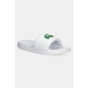 Lacoste papuci 48CMA0023 barbati, culoarea alb, SERVE SLIDE 1.0 224 3 CMA imagine