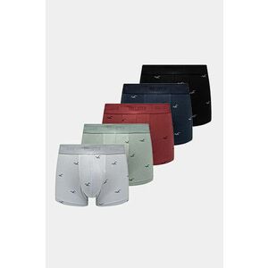 Hollister Co. boxeri 5-pack barbati, culoarea maro, KI314-4010 imagine