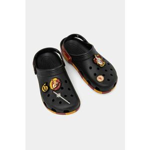 Crocs papuci Classic Gryffindor Clog culoarea negru, 210553 imagine