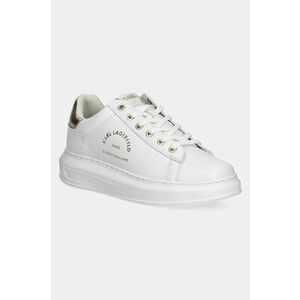 Karl Lagerfeld sneakers din piele KAPRI culoarea alb, KL62538K imagine