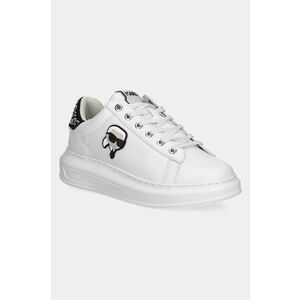 Karl Lagerfeld sneakers din piele KAPRI NFT culoarea alb, KL62529M imagine