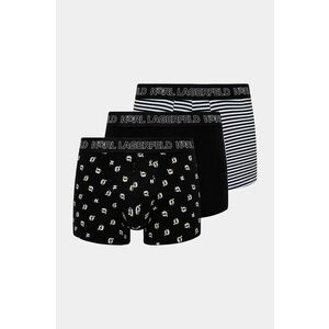 Karl Lagerfeld boxeri 3-pack barbati, culoarea negru, A1M47042 imagine