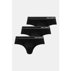 Karl Lagerfeld slip 3-pack barbati, culoarea negru, A1M47085 imagine