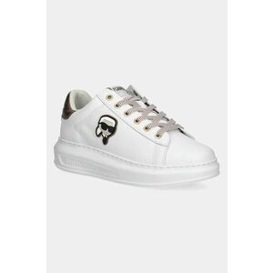 Karl Lagerfeld sneakers din piele KAPRI NFT culoarea alb, KL62531N imagine