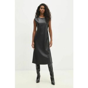 Answear Lab rochie culoarea negru, midi, drept imagine